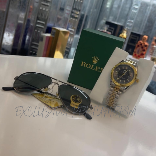 Gafas raybann +rolex