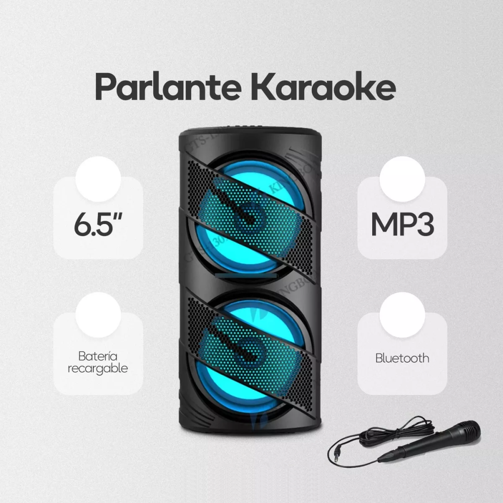 Parlante Portátil Bluetooth GTS-1309